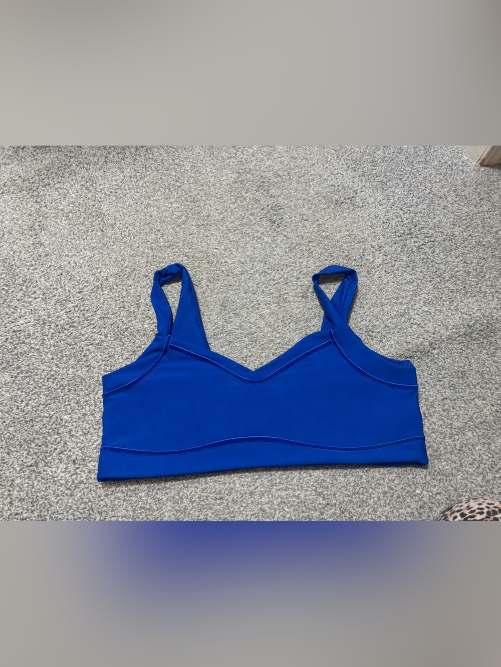 Abercrombie & Fitch Royal Blue Sports Bralette